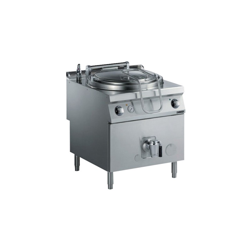 MODULAR COOKING RANGE LINE EVO900 GAS CYLINDRICAL BOILING PAN 150LT INDIRECT HEAT, AUTOMATIC REFILL