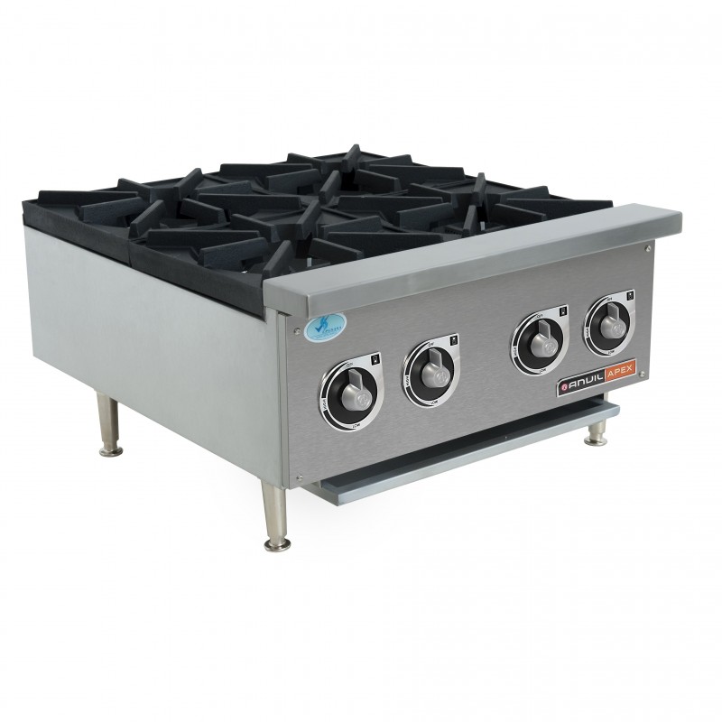 Hot Plate 4 Burner Gas Model: HPA0004 - Counter Top -Gas Range 